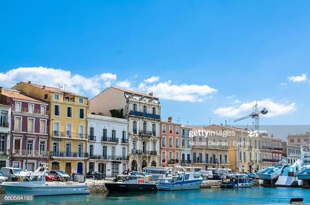 Apartmán Joli Studio Au Mont St Clair Avec Vue Sur La Mer Sète Exteriér fotografie